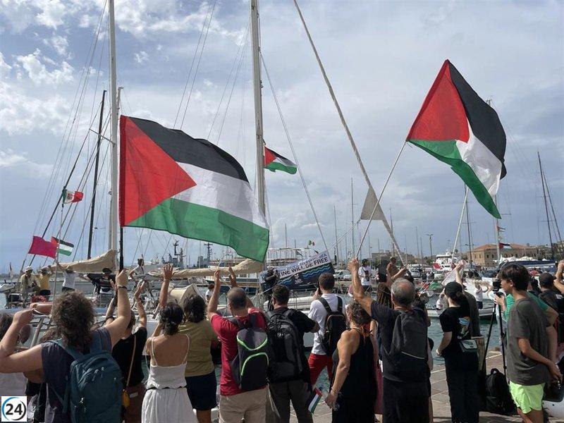 Flotilla alcanza las 90 millas de Gaza, rompiendo el bloqueo israelí del 'Madleen' impuesto en junio.