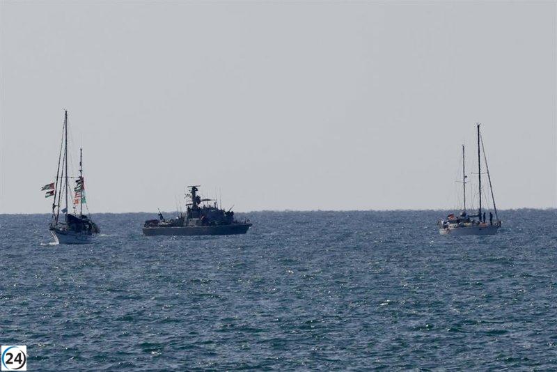 La flotilla a Gaza rechaza como 