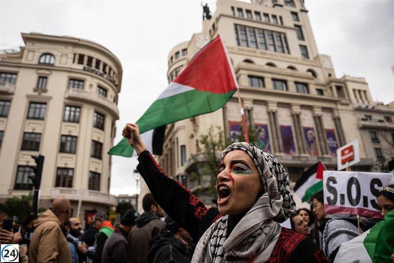 Movilizaciones en apoyo a Palestina en España: Actualización del 4 y 5 de octubre de 2025.