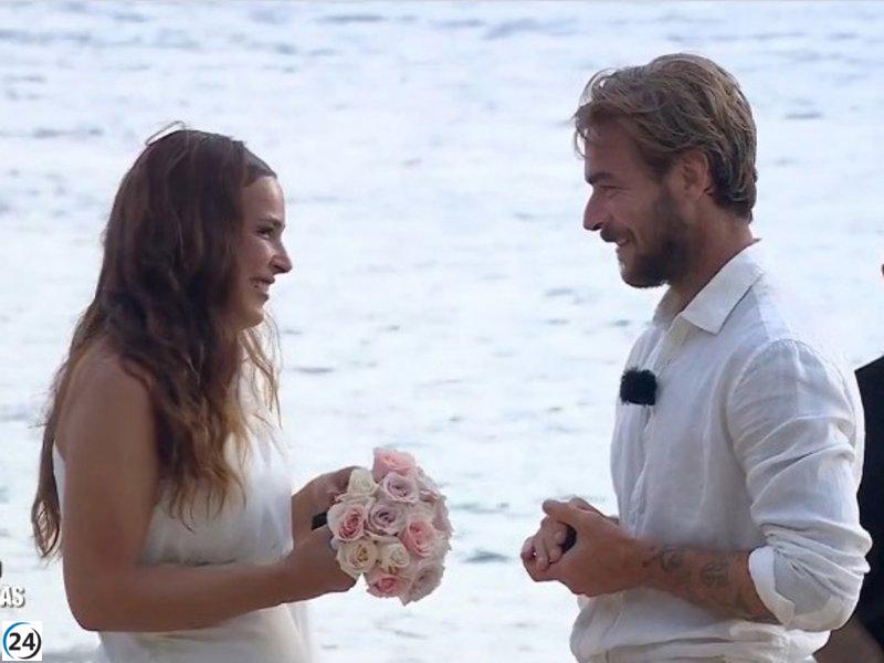 Marta Peñate y Tony Spina celebran su boda en 'Supervivientes', ¡un evento inolvidable!