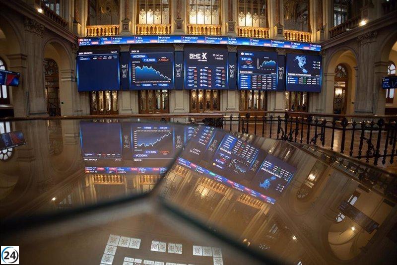 El Ibex 35 se desploma un 0,60% y se aleja de los 15.600 puntos.