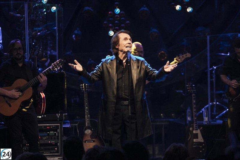 Raphael suspende su concierto en San Sebastián por razones de salud.