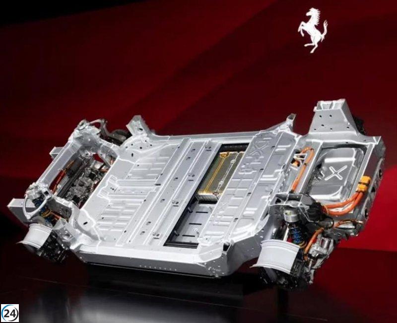 Ferrari desvela las primeras características de Elettrica, su primer coche eléctrico, disponible en 2026.