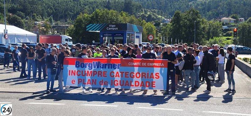 Borgwarner anuncia huelga indefinida a partir del 15 de octubre.