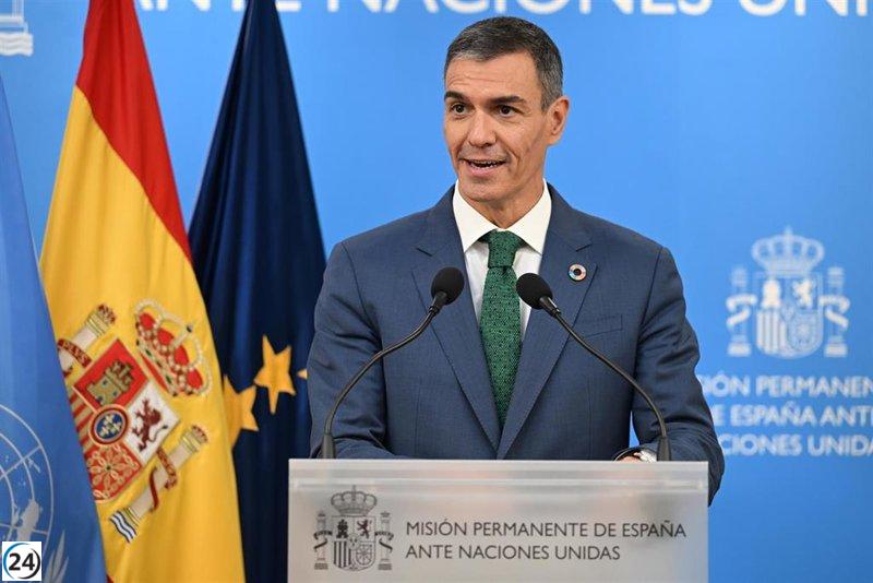 Sánchez asiste a la Cumbre de Paz en Egipto con el objetivo de afrontar futuros retos.