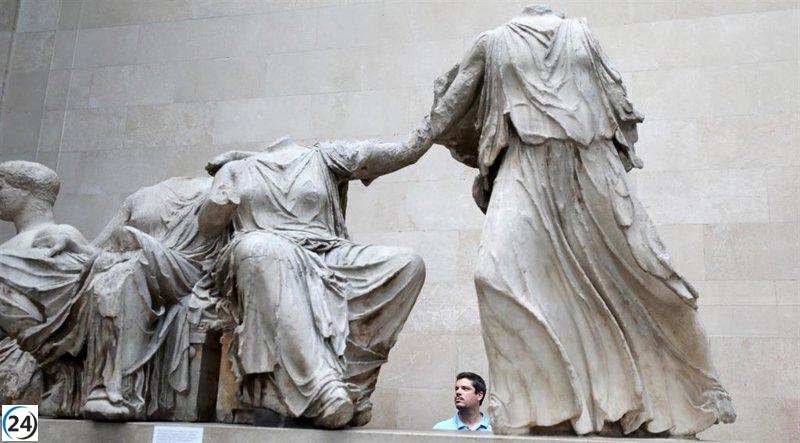 Grecia rechaza cena benéfica cerca de las esculturas del Partenón en Londres.