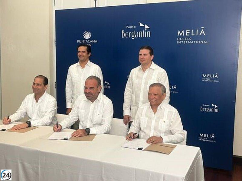 Meliá y Grupo Puntacana lanzan Meliá Bergantín Beach para impulsar el turismo en Puerto Plata.