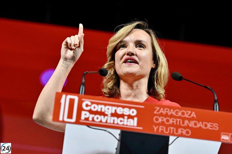 Sánchez designa a Pilar Alegría para liderar la política autonómica del PSOE tras la salida de Fernández Vara.