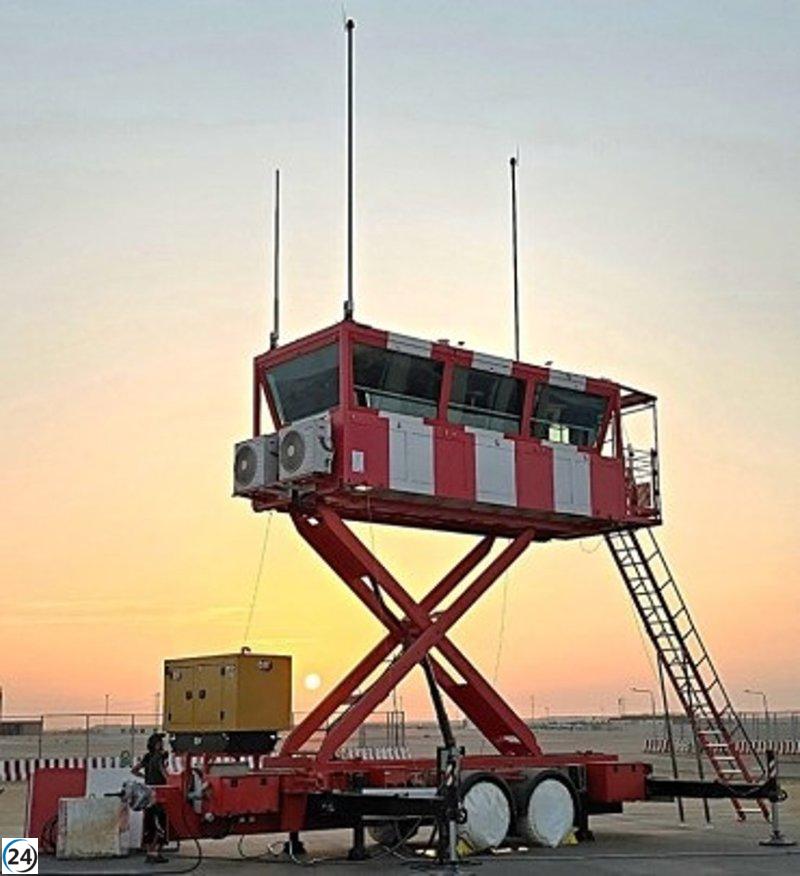 Amper asegura contrato en Arabia Saudí para proveer torre de control aéreo móvil.