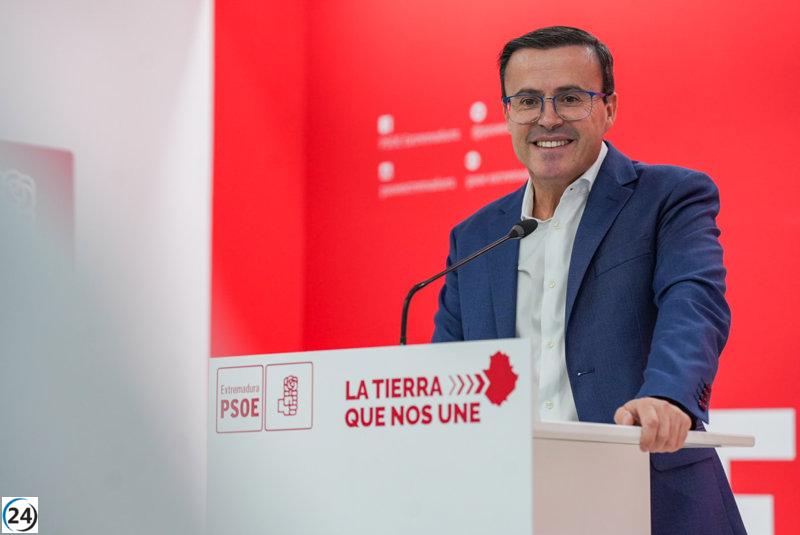 Gallardo se postula como candidato del PSOE sin elecciones internas, confiado en que Guardiola pasará las fiestas en casa.