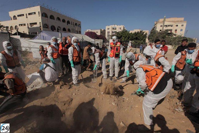 Hamás recupera cuerpos de dos rehenes en operativos en Gaza.