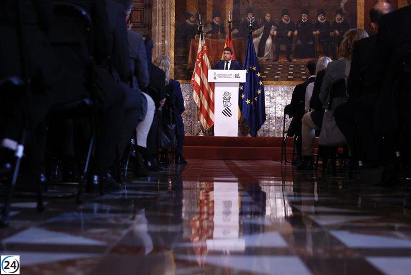 Mazón establece el 29 de octubre como Día en Honor a las Víctimas de la Dana.