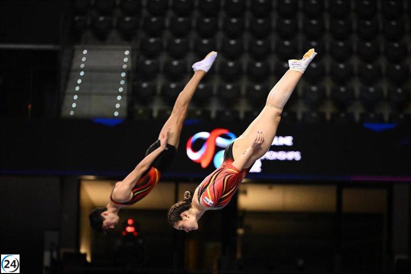 Pamplona da inicio al Mundial de gimnasia en trampolín con participación de 2.000 atletas de 47 naciones.