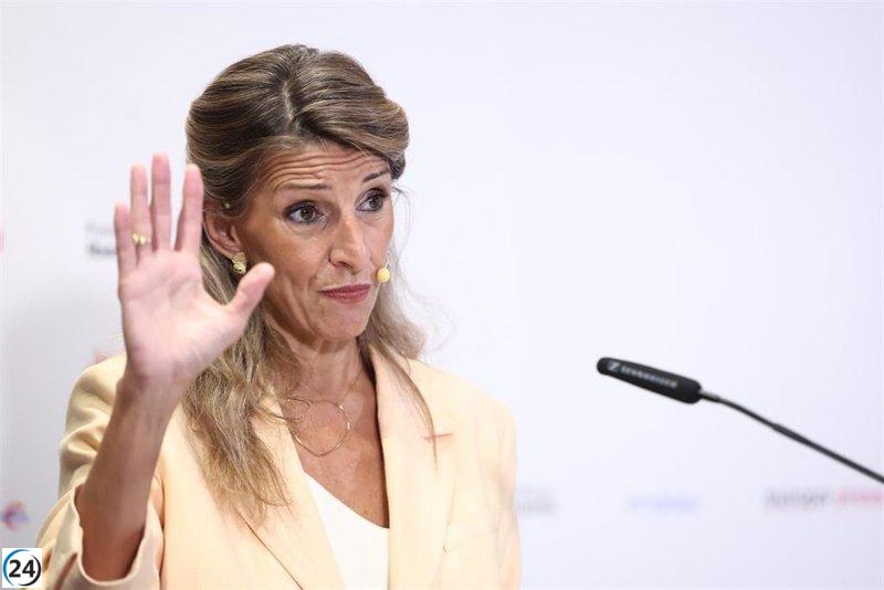 Díaz critica a Amazon y denuncia la falta de impuestos de las tecnológicas estadounidenses en España.