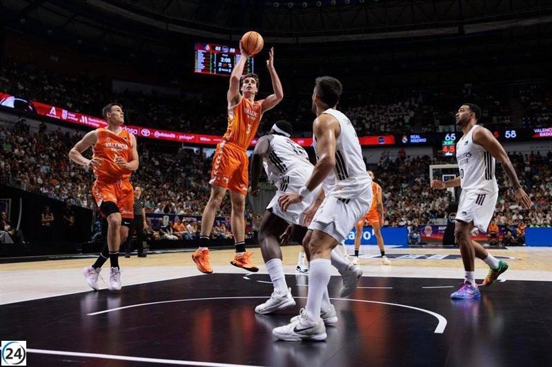 Valencia Basket apaga el entusiasmo del Real Madrid.