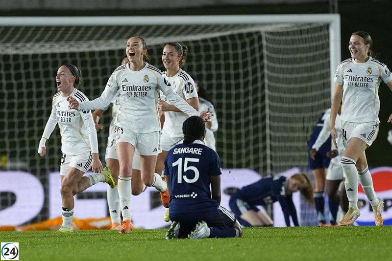 El Real Madrid logra un agónico empate ante el Paris FC.