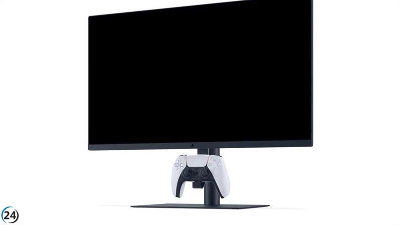 Sony lanza un monitor para PlayStation con soporte para cargar el mando DualSense.