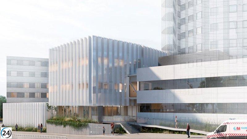 Sacyr edifica en La Paz de Madrid el centro para las máquinas oncológicas de Amancio Ortega.