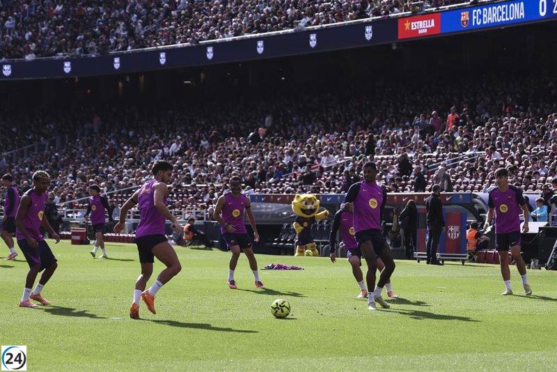El Barça anhela una inauguración histórica de su nuevo estadio.