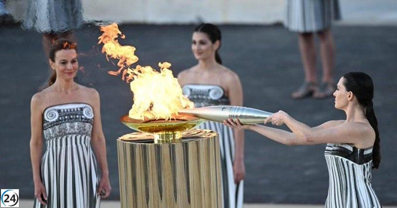 La Llama Olímpica llega a Milán-Cortina desde Atenas: 