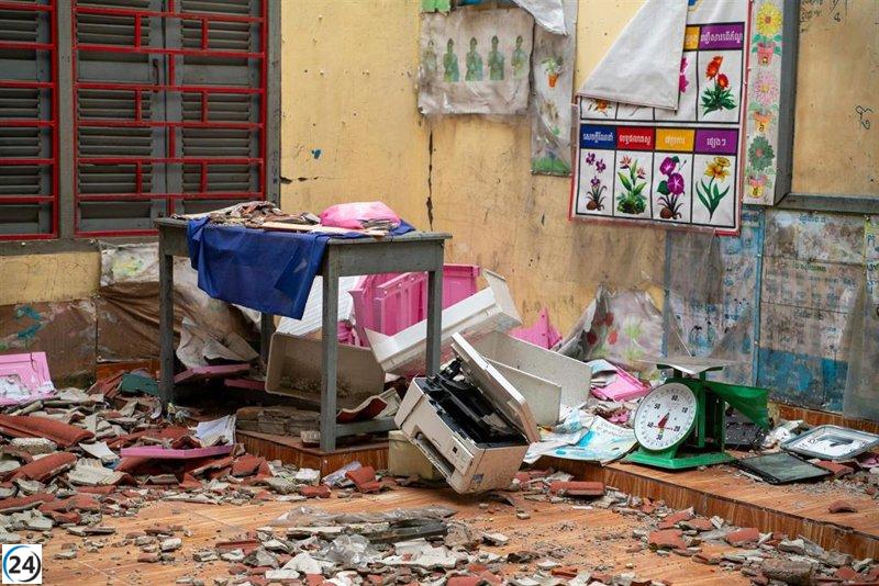 Siete muertos en ataques en la frontera de Tailandia y Camboya.