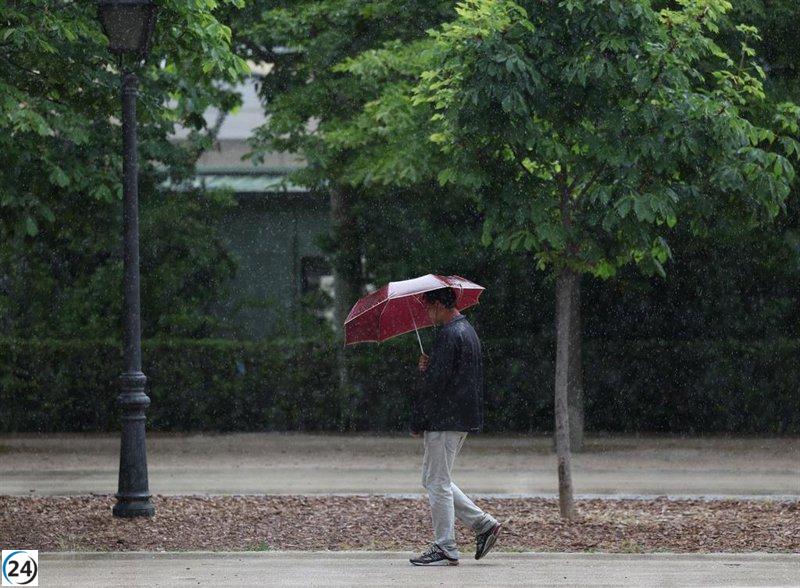 Una dana traerá intensas lluvias al sur de la península y al Mediterráneo este fin de semana, advierte Meteored.