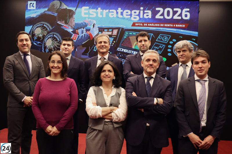 Renta 4 predice un crecimiento del 5% para el Ibex 35 en 2026.