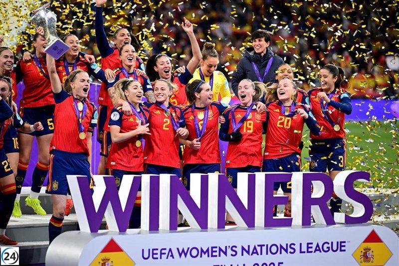 España lidera el ranking femenino de la FIFA.
