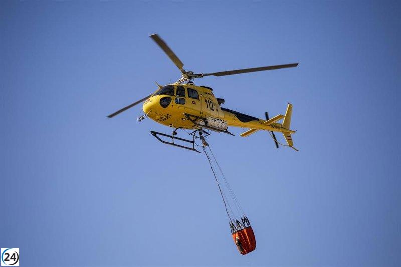 El PSOE solicita al Gobierno apoyo financiero para formar a más pilotos en emergencias de incendios.
