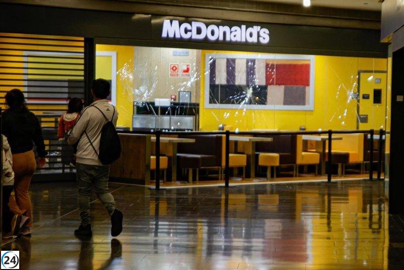La AN procesa al agresor yihadista que asaltó un McDonald's en Badalona en 2024.