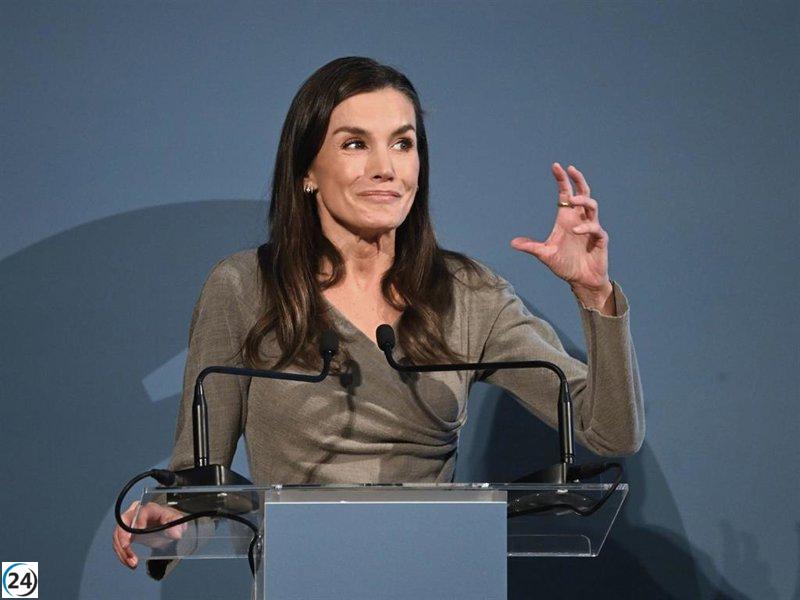 La Reina Letizia sorprende con un discurso ingenioso y auténtico: 