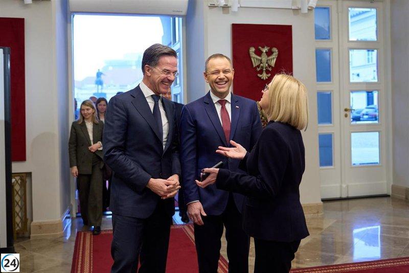 Rutte destaca que la seguridad de Ucrania se estructura en tres niveles con la participación de EE.UU.