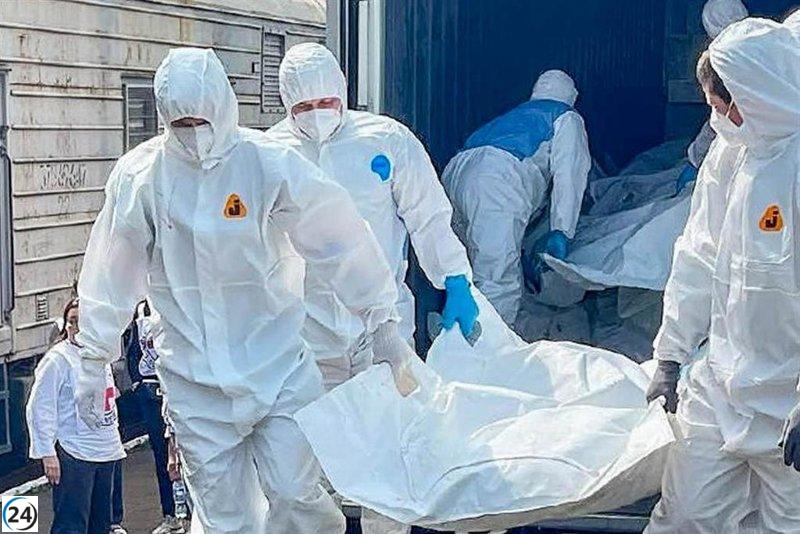 Ucrania y Rusia realizan un nuevo traspaso de cuerpos de soldados caídos en el conflicto.