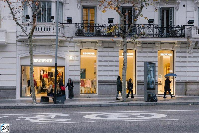 Brownie inaugura su primera tienda insignia en Madrid y alcanza más de 120 puntos de venta en España.