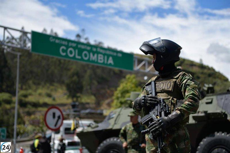 Capturan a casi 20 soldados en el noroeste de Colombia durante misión contra el ELN.