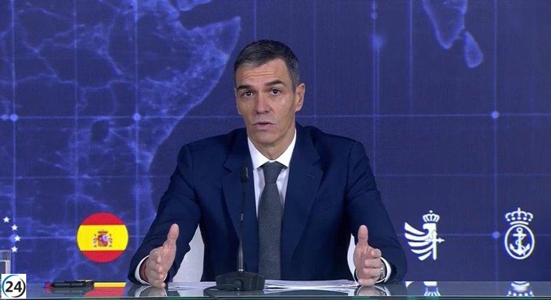 Sánchez envía sus mejores deseos navideños a las tropas en el extranjero: 