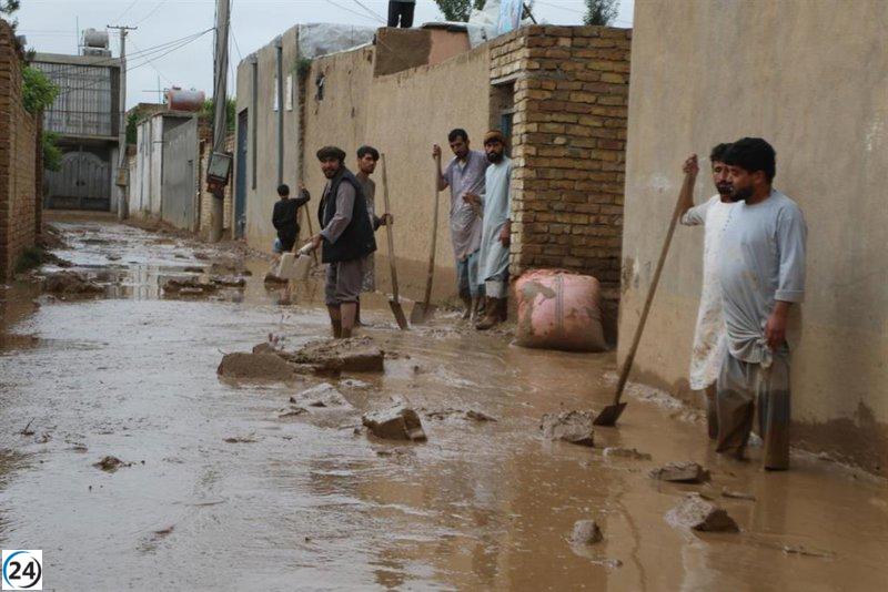 Doce víctimas fatales por inundaciones súbitas en Afganistán.