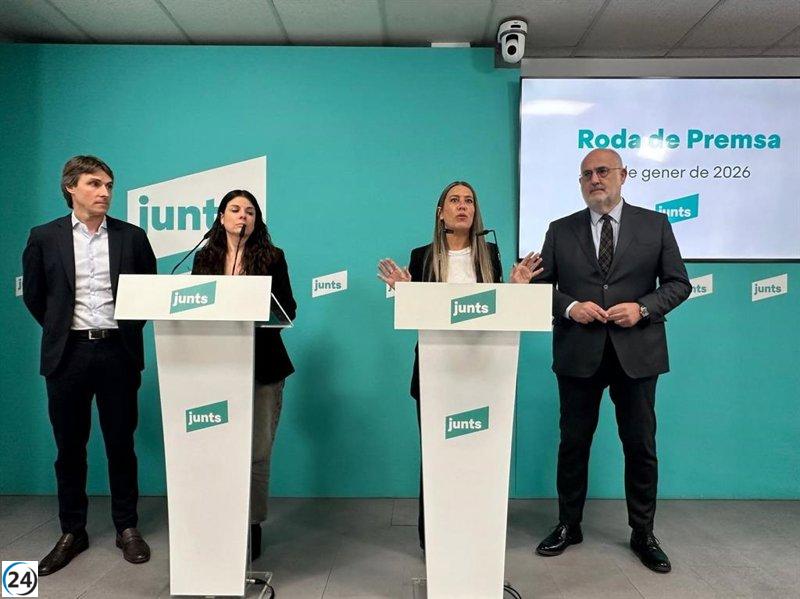 Junts se opone a cualquier propuesta que no incluya un concierto económico para Cataluña y exige a Junqueras su respaldo.