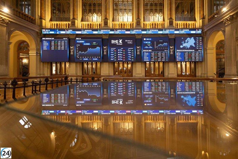 El Ibex se aleja de los 17.700 puntos, retrocediendo un 0,13% por el desplome de Repsol.