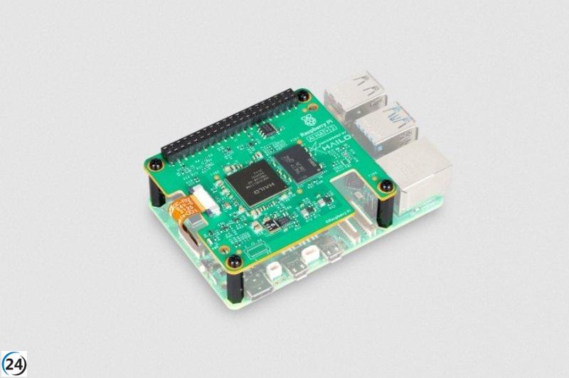 Raspberry Pi 5 potencia la IA generativa con el nuevo módulo AI HAT+ 2, ofreciendo un rendimiento de 40 TOPS.