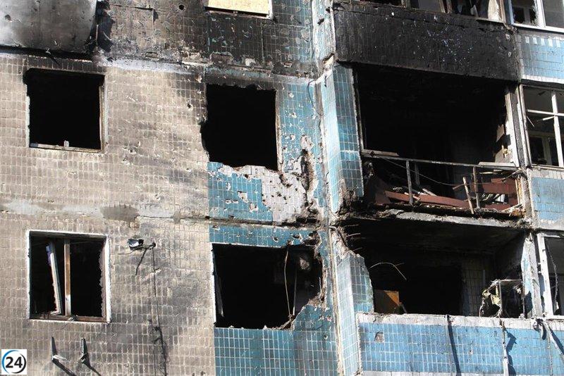 Ucrania denuncia ataques aéreos rusos con 150 drones en una serie nocturna.