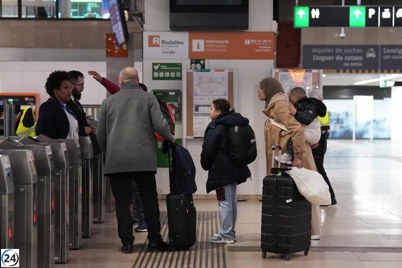 El servicio de Rodalies se reanuda en todas sus líneas este viernes.