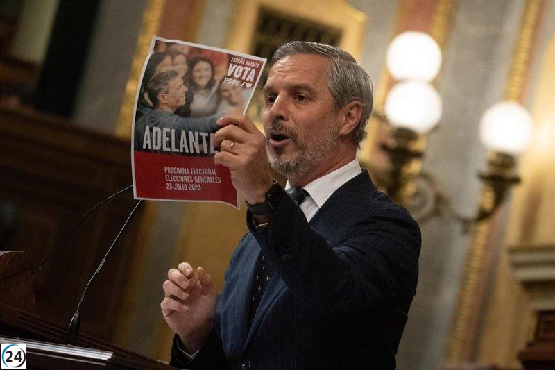 El PP demanda a Sánchez comparecer la próxima semana en el Congreso sobre el tema de Adamuz o hacerlo en el Senado.
