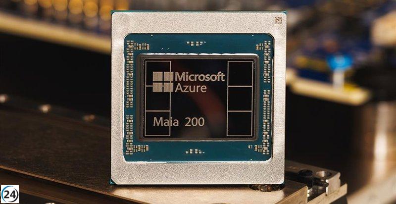 Microsoft lanza Maia 200, el nuevo chip que optimiza la IA para un rendimiento superior.