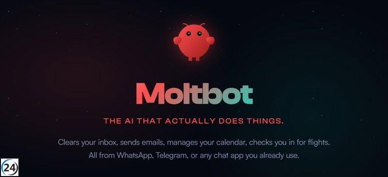 Moltbot: El asistente de inteligencia artificial que transforma tu ordenador en un aliado digital.