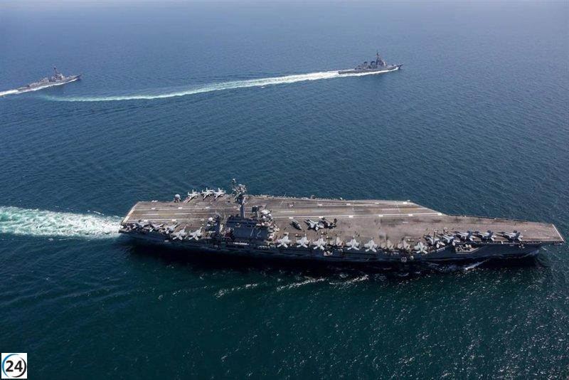Trump revela la existencia de una segunda Armada de EE. UU. rumbo a Irán tras el reciente despliegue.