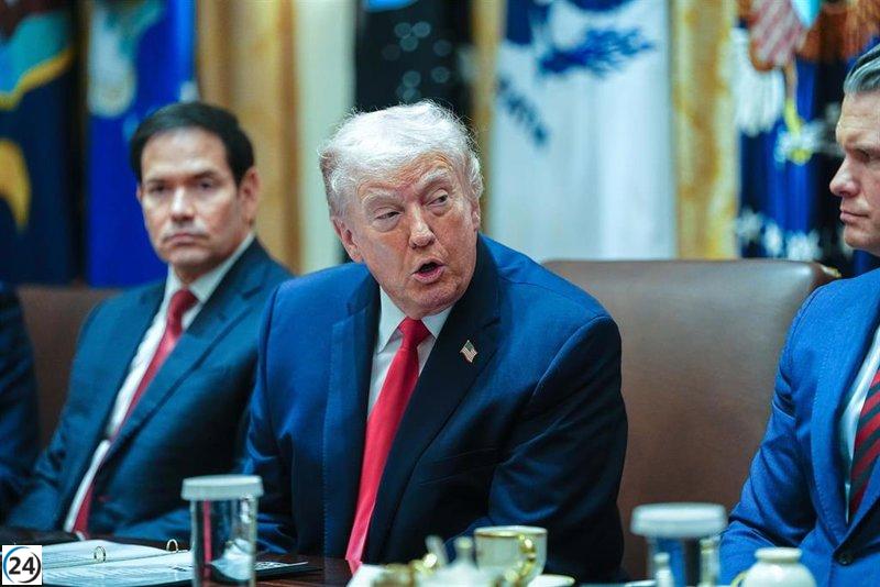 Trump solicita a Putin una tregua de bombardeos en Ucrania: “Ha accedido y es una buena noticia”.