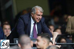 Laporta celebra el fallo judicial que cierra las puertas al Madrid.