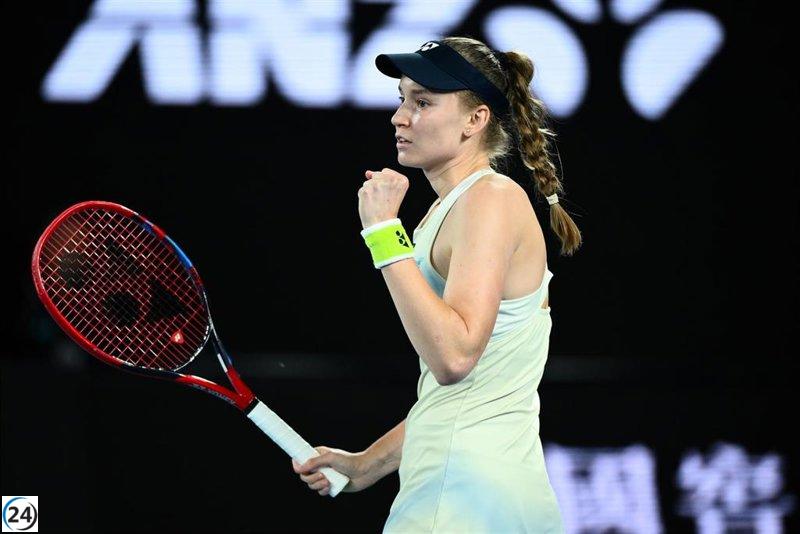 Rybakina asesta un golpe a Sabalenka y se lleva el título australiano.