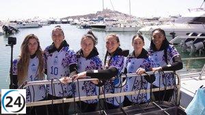 La selección muestra su segunda equipación para el Mundial bajo el agua.